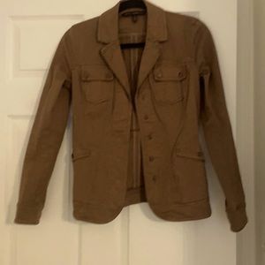 Brown WHBM jacket size 0